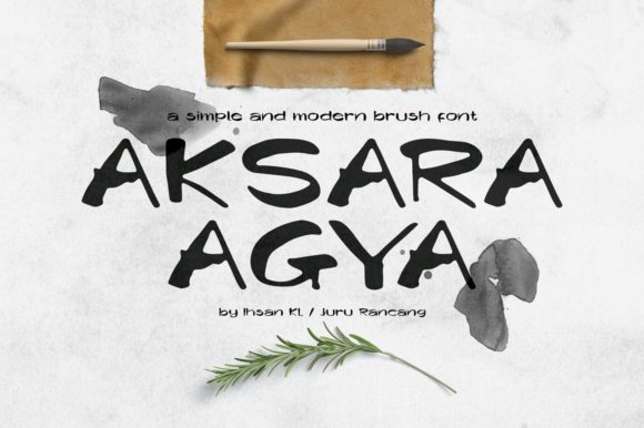 Aksara Agya: Bold Display Fonts for High-Impact Web Design