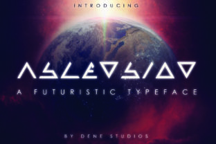 Ascension Typeface Review: Futuristic Display Font for Sci-Fi Branding