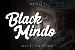 Black Mindo: A Bold Display Font for Modern Editorial Design