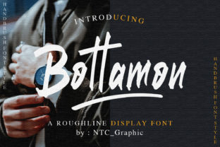 Bottamon: A Handwritten Font for Editorial Impact