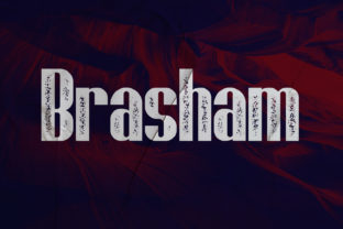 Brasham Display Font: Bold Branding for Small Business