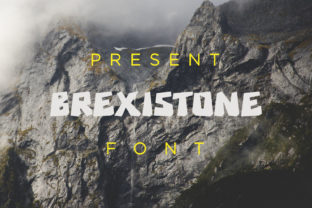 Brexistone Typeface: A Playful Display Font for Adventurous Branding