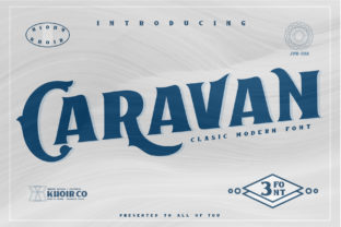 Caravan Font: A Vintage-Inspired Typeface for Memorable Marketing