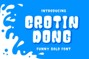 Crotin Dong Typeface: A Friendly Display Font for Handmade Brands