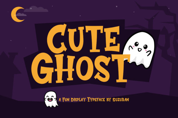 Cute Ghost Font for Spooky and Stylish Web Design