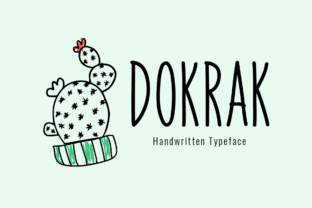 Dokrak Font Review: A Handwritten Typeface for Creative Branding