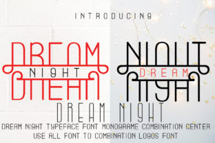 Dream Nigt Display Font for Elegant Branding