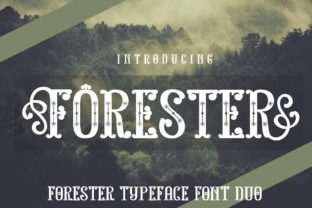 Forester Font for Bold Branding and Creative Typography