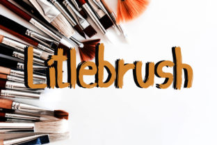 Litlebrush: A Versatile Display Font for Editorial Design