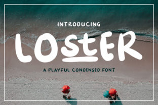 Loster Font: A Playful Display Type for Bold Designs