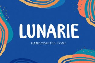 Lunarie Display Font for Whimsical Editorial Design