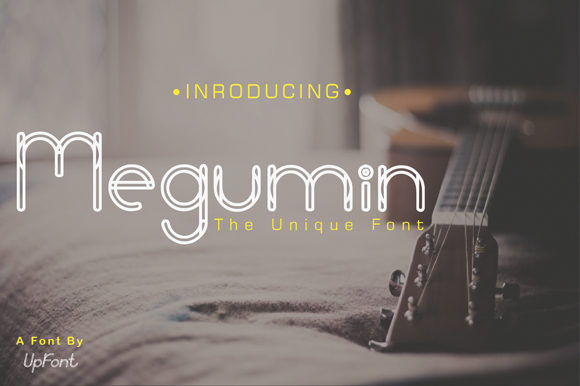 Megumin Typeface: Elevate Digital Brand Identity