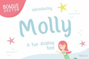 Molly: A Whimsical Display Font for Editorial Design