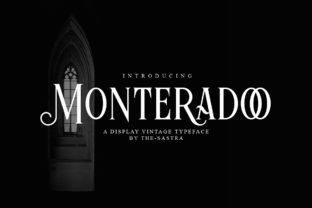 Monteradoo: The Classy Display Font for Polished Brand Identity