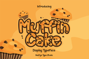 Muffin Cake Font for Sweet and Charming Campaigns