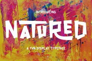 Natured Display Font for Bold Digital Branding