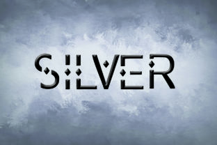 Silver Geometric Display Font Review for Modern Editorial Design