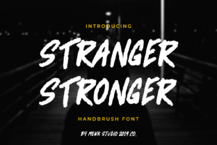 Stranger Stronger Typeface Review for Bold Branding