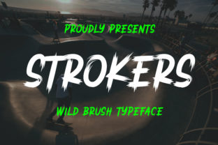 Strokers Display Font for Urban Branding