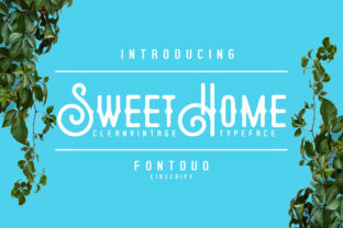 Sweethome: Elegant Display Fonts for Modern Editorial Design