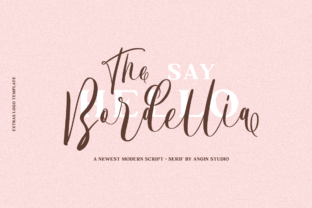 The Bordellia Duo: A Modern Serif and Brush Font Pairing for Digital Brands