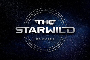 The Starwild Font: A Modern Typeface for Sci-Fi Inspired Creations