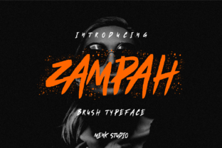 Zampah Handwritten Brush Font Review